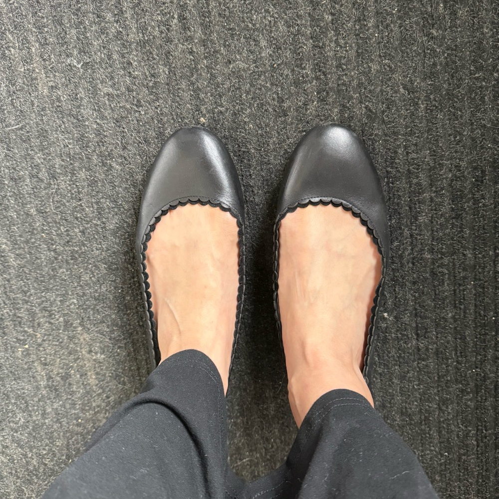 Louise et Cie Black Ballet Flats